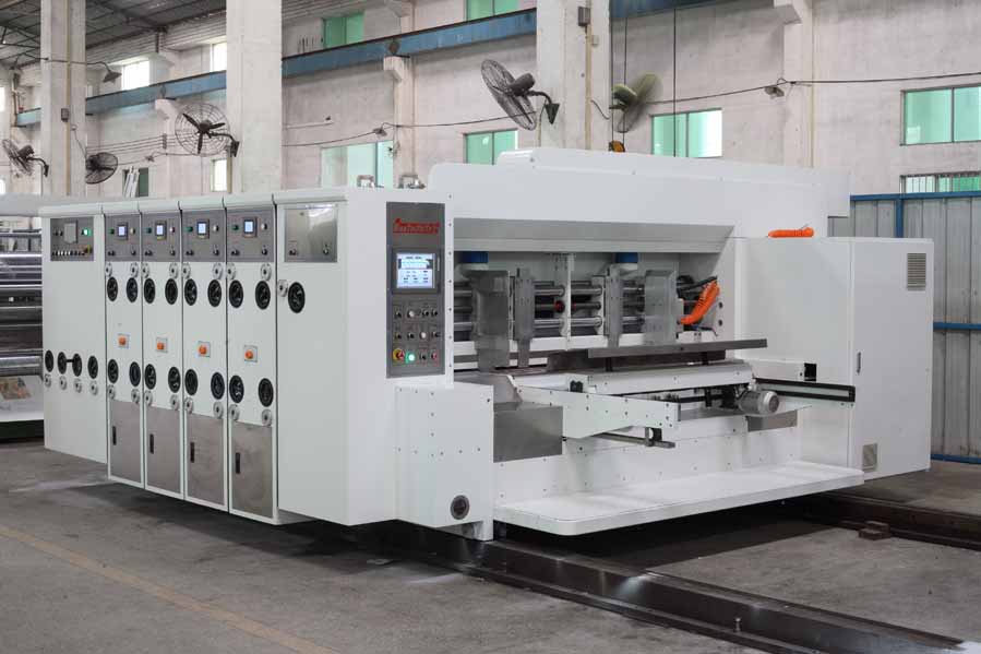 YSJ三色水墨印刷開(kāi)槽機(jī)